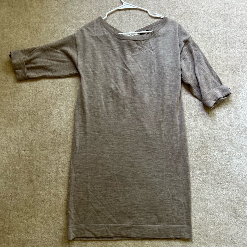 Classy club Monaco short sweater dress with ties